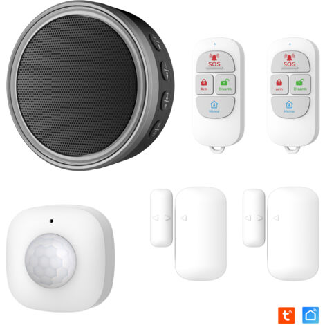 Kit Alarme Évolutif 868 Mhz connecté Wifi 2,4Ghz