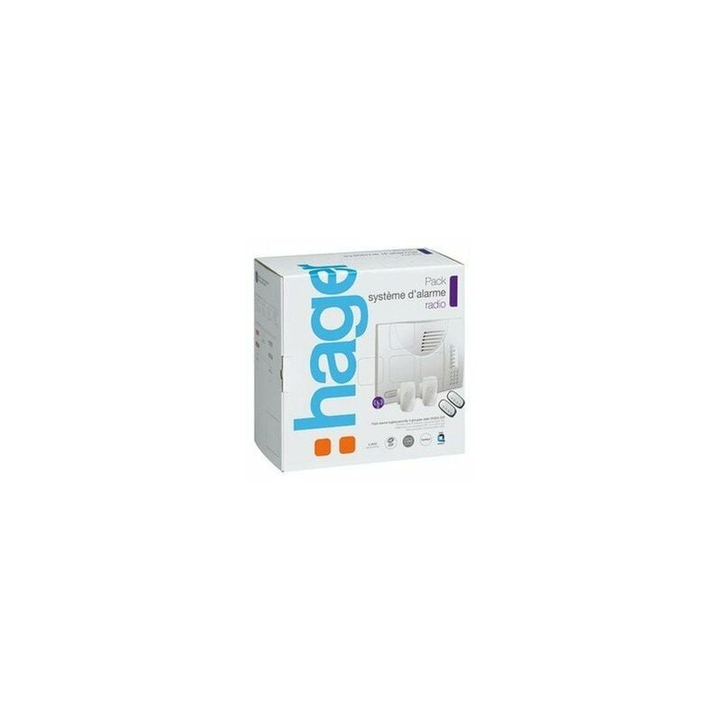 Hager - Système d'alarme logisty sk 304-22 f, 2 zones