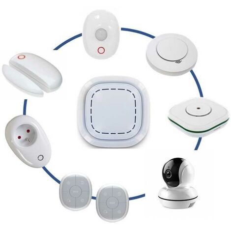 Kit alarme Maison sans fil connecté 3 en 1 - Alarme, Sécurité Vidéo et domestique LIFEBOX SMART