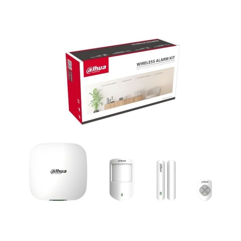 Kit alarme sans fil wifi, 3G, 4G et gprs 150 zones - DHI-ART-ARC3000H-03-FW2(868) Dahua