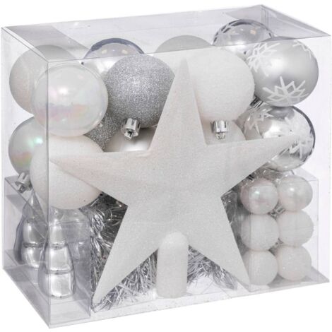 Kit albero Polar Blast 44 pezzi bianco - Feeric lights & christmas