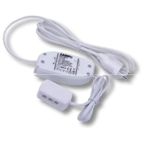 Kit Alimentatore Completo 350Ma E Cablaggio X 6 ( LAMPO cod. KITLED6 )