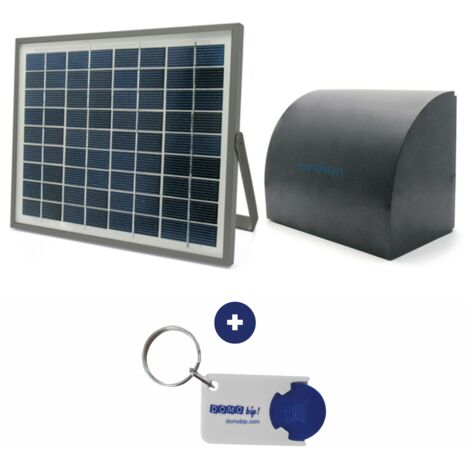 Kit alimentazione pannello solare 20W a  AVIDSEN 114375 automazione cancelli