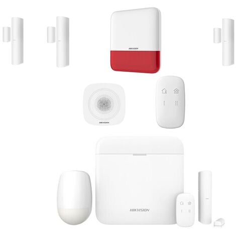 KIT ALLARME ANTIFURTO CASA WIRELESS AX PRO HIKVISION GSM SENZA FILI NEGOZIO