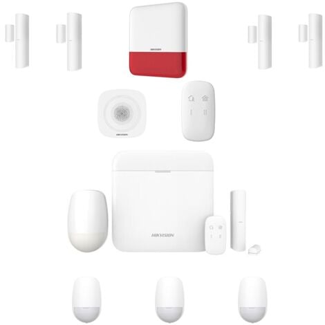 KIT ALLARME SENZA FILI AX PRO HIKVISION CASA GSM WIRELESS NEGOZIO