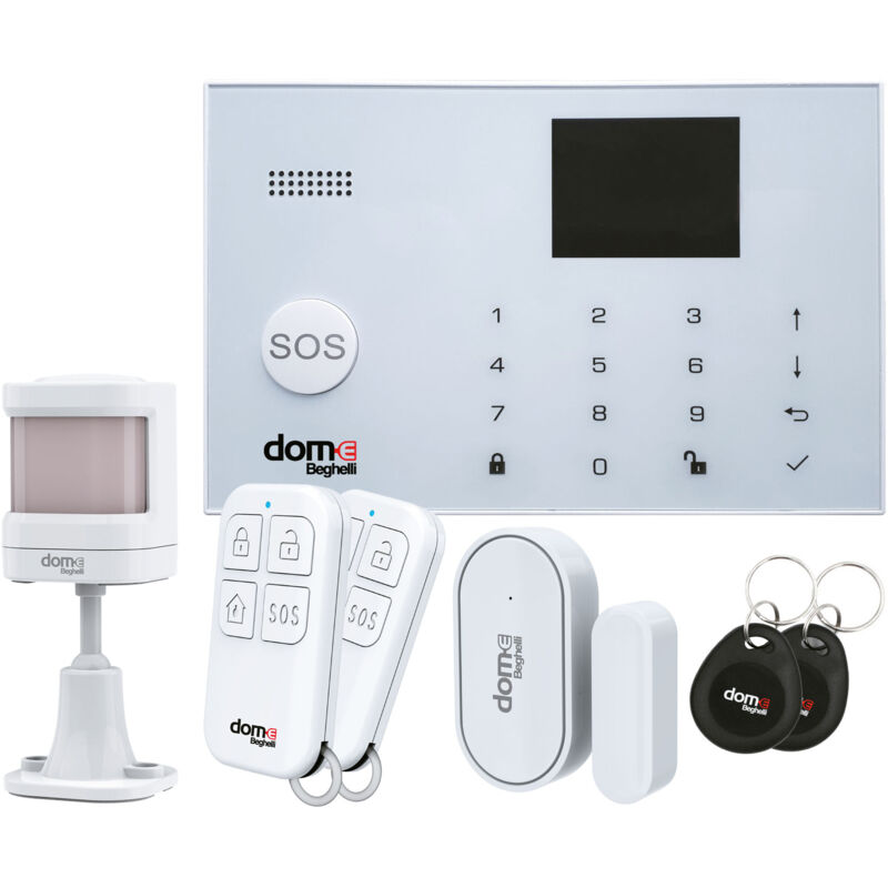 Beghelli Kit Antifurto Completo Con Connettivit Wi fi gsm 60103