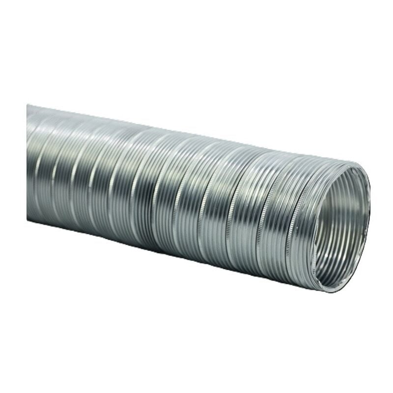 Gaine semi rigide Aluminium flexible - Acomat - Ø125 3ml