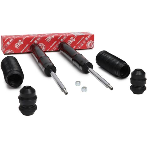 KIT AMORTIGUADORES + topes ""MS"" delanteros AUDI A4, A5, SEAT ALTEA, ALTEA XL 1.2-3.2 03.04-