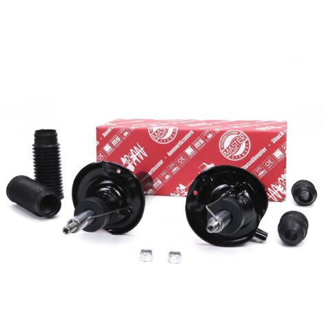 KIT AMORTIGUADORES + topes ""MS"" delanteros AUDI, SEAT, SKODA, VW ""MS""