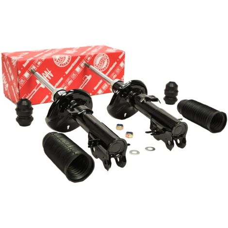 KIT AMORTIGUADORES + topes ""MS"" delanteros CHEVROLET AVEO, KALOS 1.2/1.2LPG/1.4 03.05-