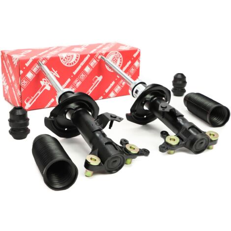 KIT AMORTIGUADORES + topes ""MS"" delanteros NISSAN PRIMERA 1.6-2.2D 01.02-