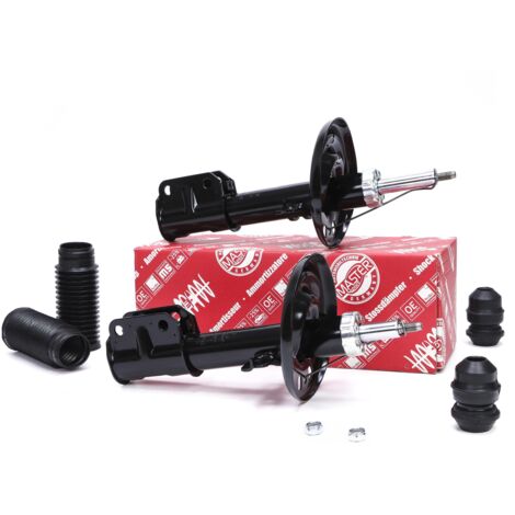 KIT AMORTIGUADORES + topes ""MS"" delanteros RENAULT FLUENCE 1.5D-2.0 02.10-