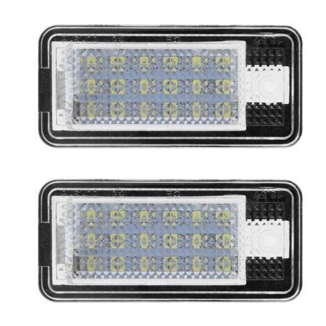 Kit ampoule Led plaque d'immatriculation pour Audi A3 A4 A6 S3 S4 S6 B6 B7 C6