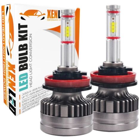 Kit Ampoules LED H8 H9 H11 XS9 60W 5200Lms Premium LED Pro - Design Lentille