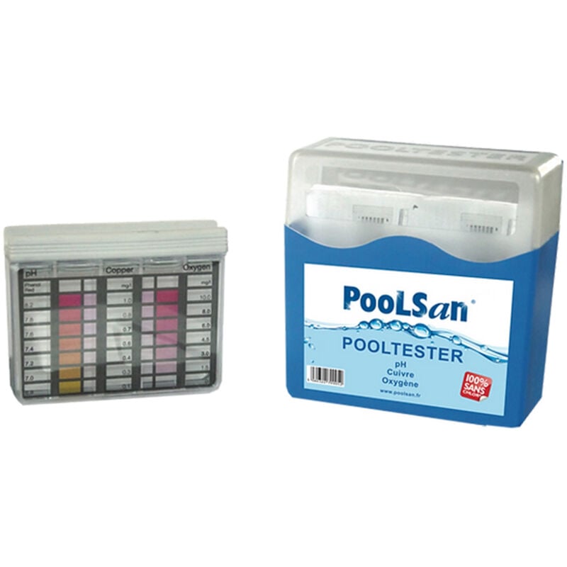 Poolsan - Trousse d'analyse Pooltester 3 en 1