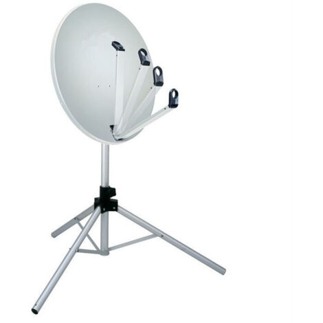 Kit antenne satellite trépied LNB boussole & câble