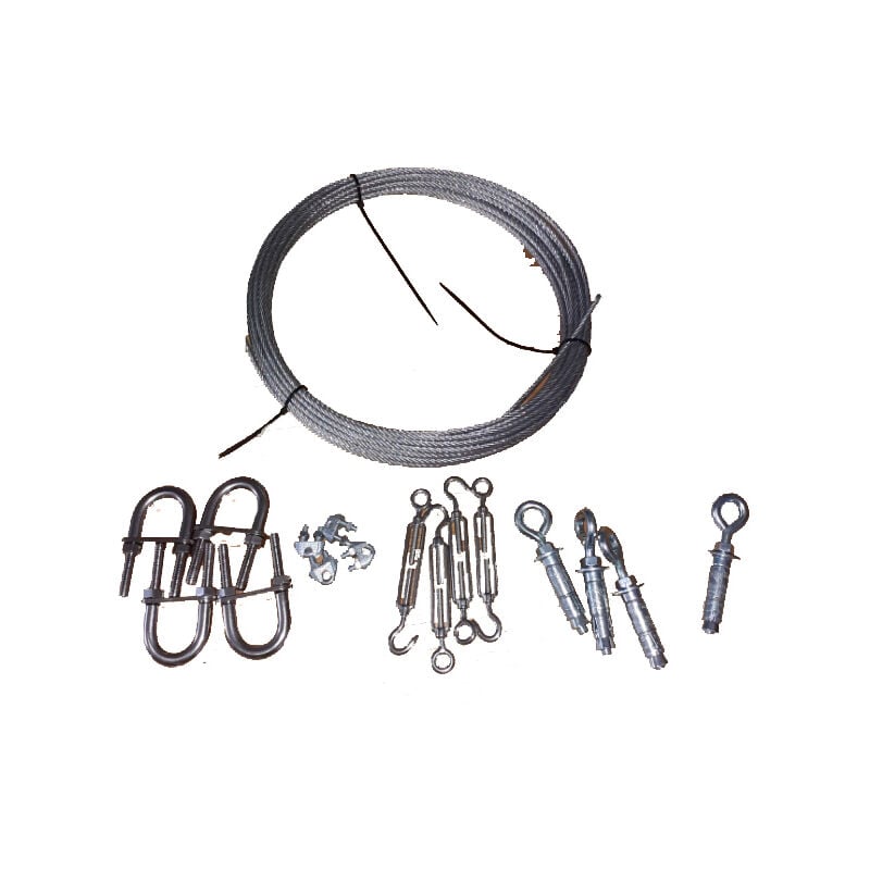 Kit anti tempête pour abri Green Outside