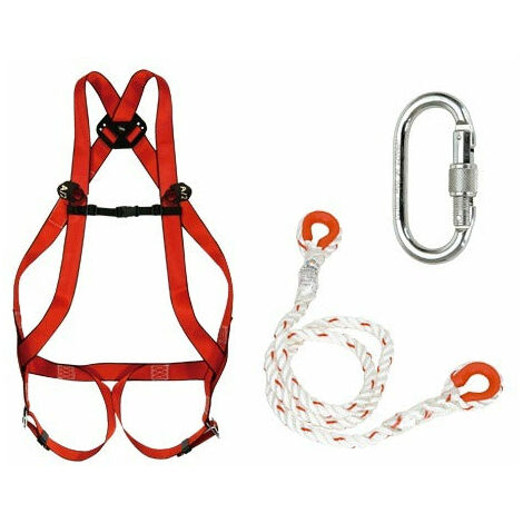 Kit anticaduta completo da lavoro imbracatura per piattaforme mobili Climax