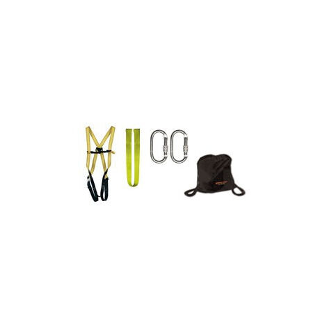 Kit anticaídas de arnés SAFETOP cuerdas y mosquetones Elbrus 71B                 Cuerda 1m