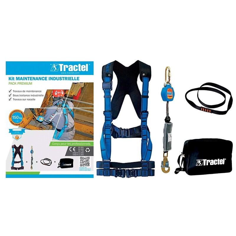 Kit antichute travaux en hauteur premium Tractel