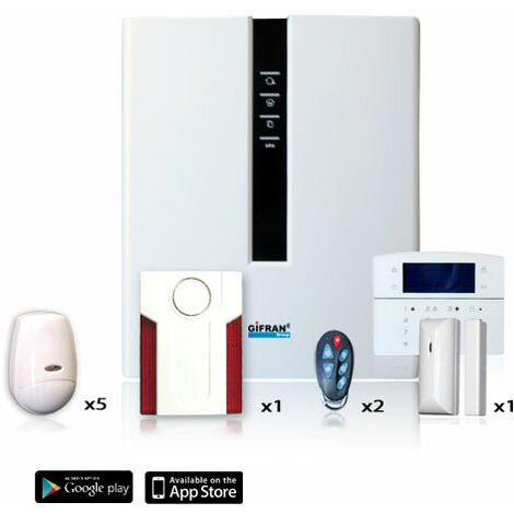 Kit antifurto casa wireless professionale porta Lan
