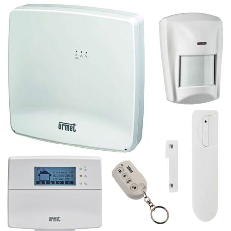 Kit Antintrusione wireless URMET 1051/911 multifunzione con comunicatore GSM/IP integrato