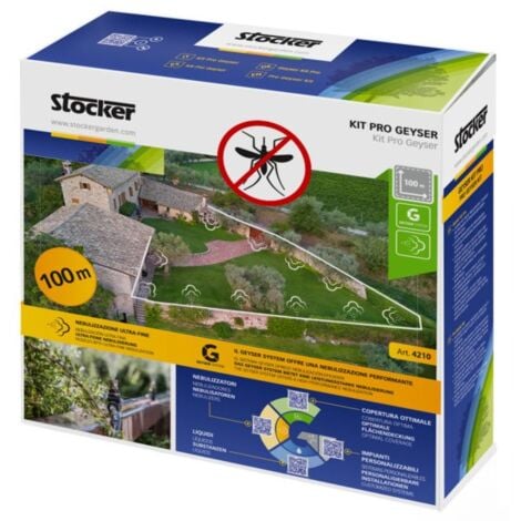 Stocker Kit Pro Geyser 100 m di tubo