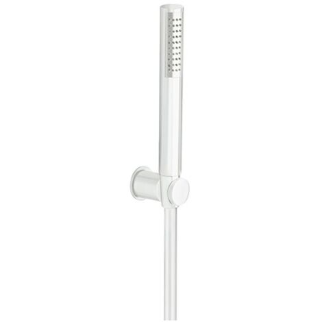 KIT APPLIQUE + DOUCHETTE MONOJET + FLEXIBLE BLANC - CRISTINA ONDYNA PD64224