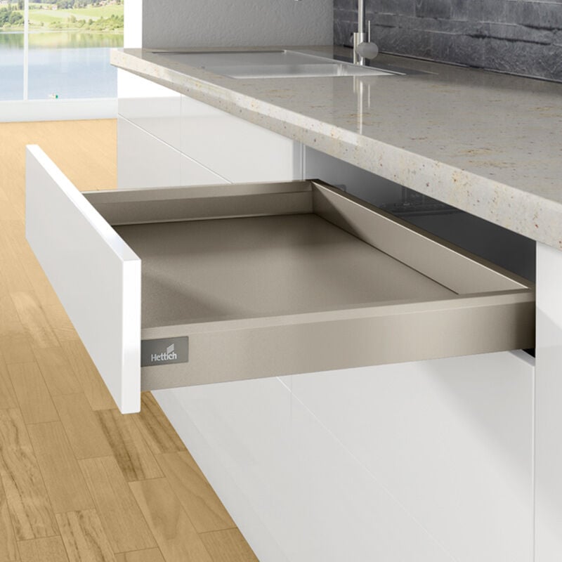 Hettich - Kit arcitech hauteur 78 - Décor : Champagne
