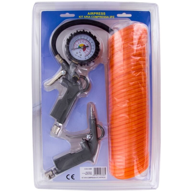 kit aria compressa Airpress Mini pistola gonfiaggio tubo per compressori