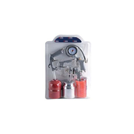 Kit Aria Compressa 5 Pezzi Con Attacchi A Baionetta