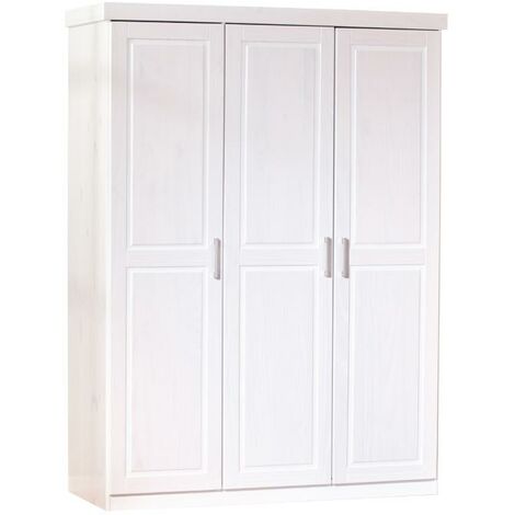 KIT ARMADIO 3A. CM.140X55X190H BIANCO MASSEL.