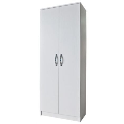 KIT ARMADIO SCARPIERA A DUE ANTE 5 RIPIANI CM. 71x38x182H
