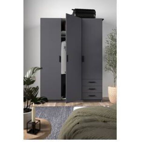 KIT ARMADIO SPRINT 3A+3C 147X50X200 GRIGIO