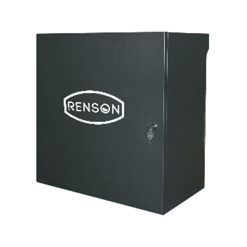 Renson - kit armoire pour station fuel sur plaque avec serrure
