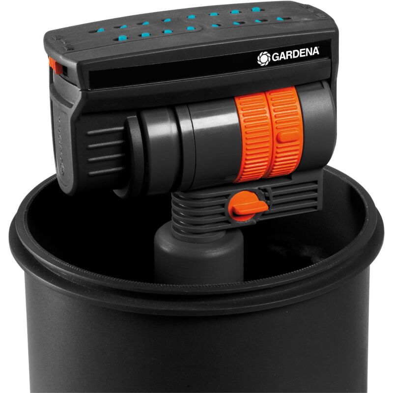 Kit arroseur oscillant escamotable OS140 GARDENA Surface 140m² Portée 15m max Arrosage rectangulaire - vue 2