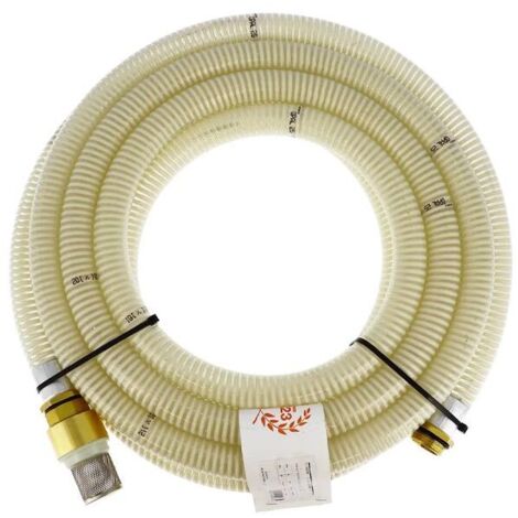 Kit Aspiration 7M 25Mm Male 1'' Avec Crepine A Clapet Renson