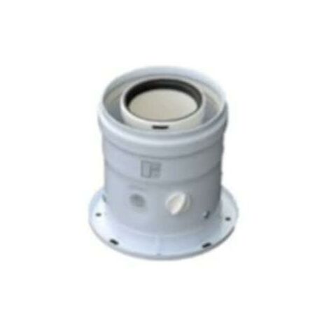 Kit attacco coassiale verticale flangiato 60/100 italtherm 401002006
