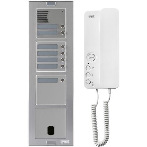 Kit Audio Sinth Alu 7Bp 2V Programme - URMET KASA83/07