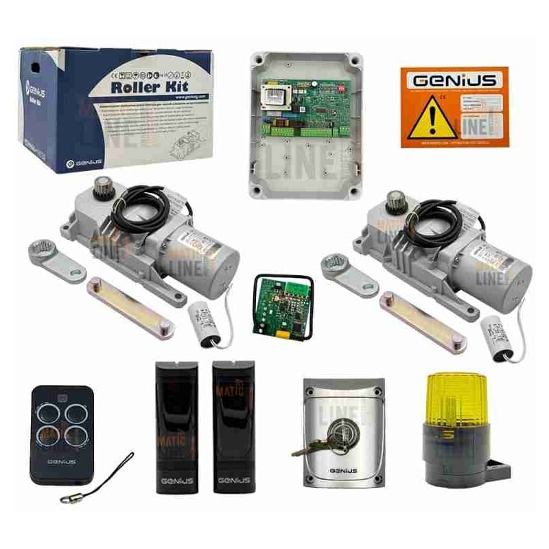 5170208 Kit Genius faac roller 5170208 Moteur enterré pour automatisme de portail battant