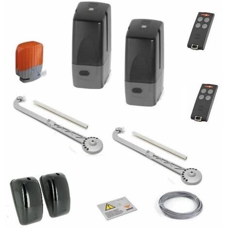 Kit automatisme à bras droits, encodeur 24V, pr portail battant. - CARDIN -