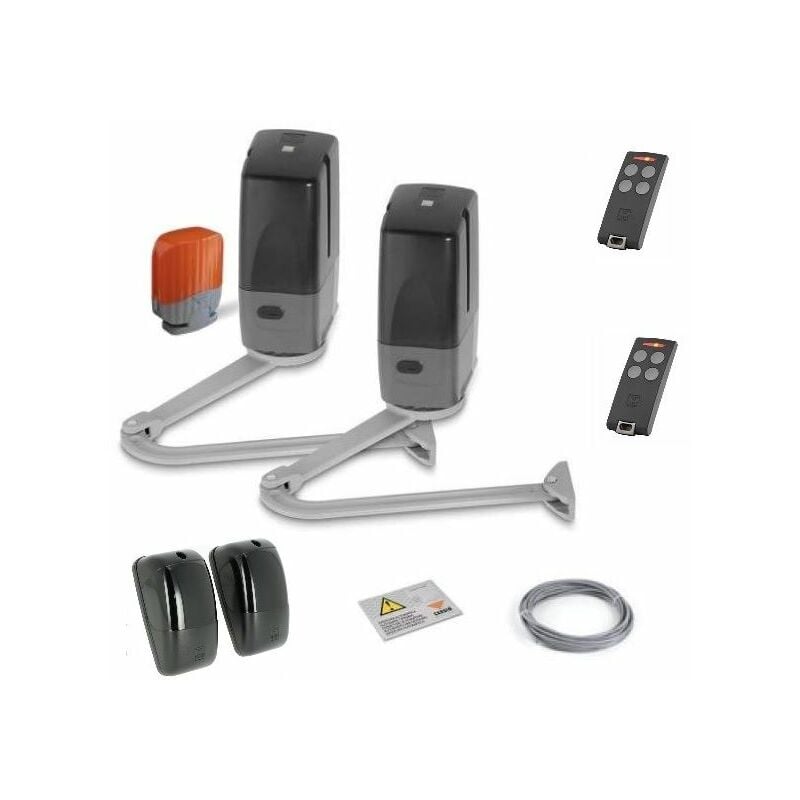 Kit automatisme bras articulés, série BL3924, batterie, pour portail battant. Cardin