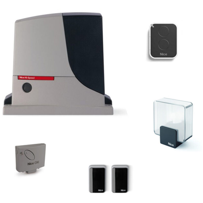 Motorisation De Portail NICE ROBUS 600 HS MyGO - Jusqu'à 600 Kg, WiFi, 24V - Neuf Sous Garantie 3 Ans