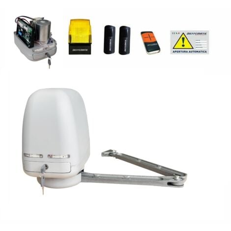 Kit Automazione Cancello 1 Ant Battente Braccio Articolato 24v Snodo Automatismo