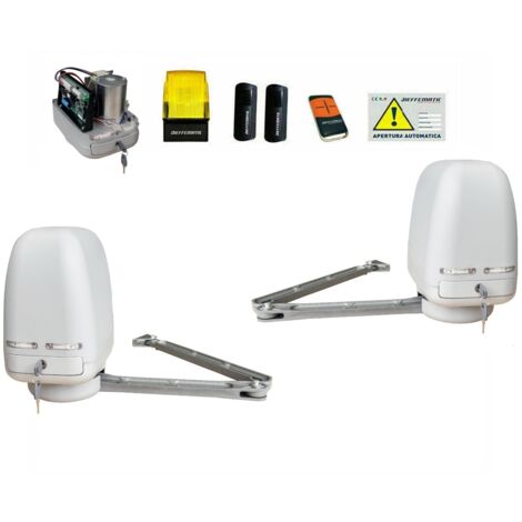 Kit Automazione Cancello A Battente Con Braccio Articolato 24v Snodo Automatismo