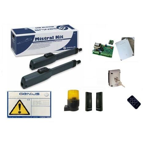 Kit Automazione Cancello A Battente MISTRAL 300 MONSON GENIUS FAAC 51700781