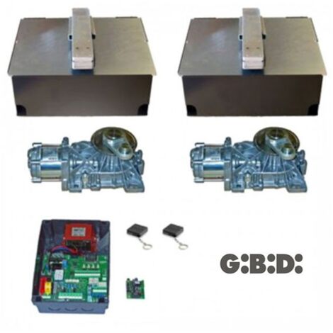 Kit automazione cancello battente interrato