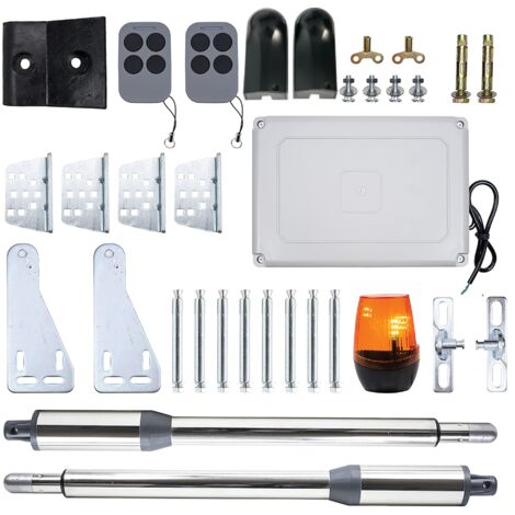 Kit Apriporta Automatico A Filo | Per Porte A Battenti Fino A 100kg | Con Telecomando E Sensore - Foto 10