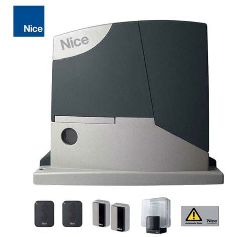 Kit Automazione Motore Per Cancelli Scorrevoli ROAD NICE RDKCE RD400 400kg 24v