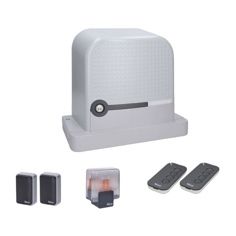 Kit Automazione Per Cancelli Scorrevoli robus rbs 600 Nice RBS600BDKCE Fino a 600 kg 24v